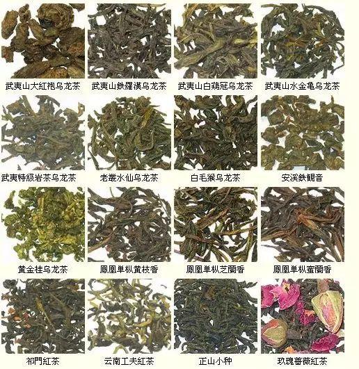 中国各种茶，看看您喝过多少