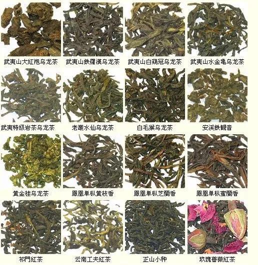 中国各种茶，看看您喝过多少？