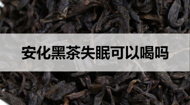 失眠可以饮用安化黑茶吗？
